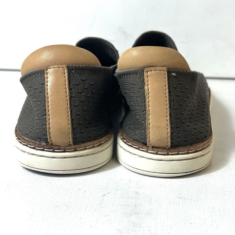 UGG Women's Size 9.5 EU 40.5 Slip On Comfort Casual Shoes Flat Brown Knit Fabric - Picture 9 of 13